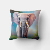 Baby Elephant Kussen (Achterkant)