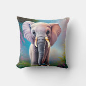 Baby Elephant Kussen (Voorkant)