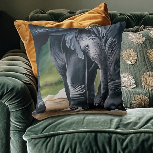 Baby Elephant Kussen (Creator heeft geüpload)