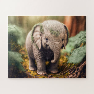 Baby Elephant Legpuzzel