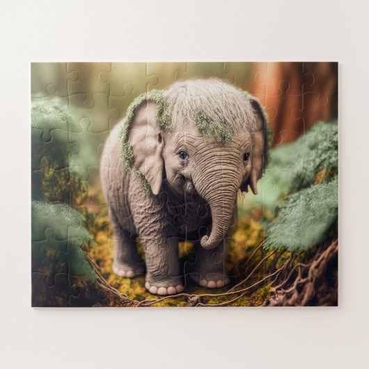 Baby Elephant Legpuzzel (Horizontaal)