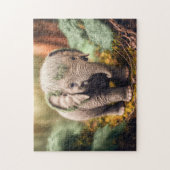 Baby Elephant Legpuzzel (Verticaal)