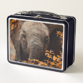 Baby Elephant Lunch Box – Aangepaste Safari Gift (Voorkant)