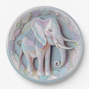 Baby Elephant Papieren Bordje
