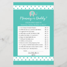 Baby Elephant Polka Dots mammie of papa Game