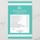 Baby Elephant Polka Dots Mummy of papa Game Flyer (Voorkant)