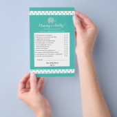 Baby Elephant Polka Dots Mummy of papa Game Flyer (Hand)