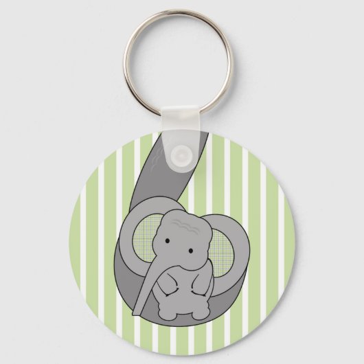 Baby Elephant Sleutelhanger (Voorkant)