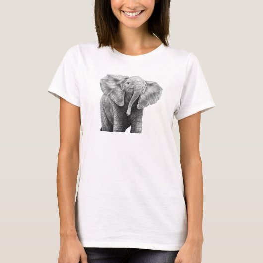 Baby Elephant T-Shirt (Voorkant)