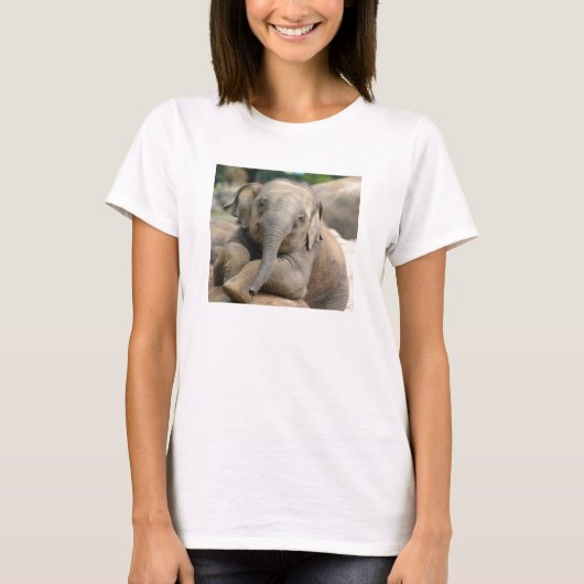 Baby elephant t-shirt (Voorkant)