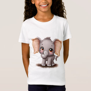 Baby Elephant T-shirt – Schattige Big Ears Baby T-