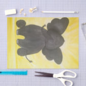 Baby Elephant Tissuepapier (Craft)