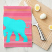 Baby Elephant Towel Theedoek (Quarter Fold)