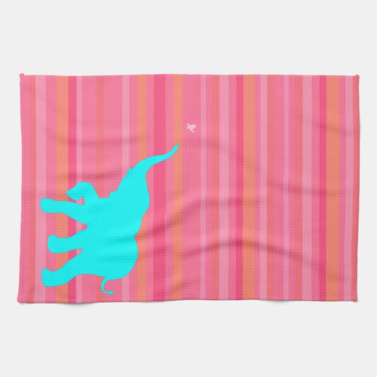 Baby Elephant Towel Theedoek (Horizontaal)