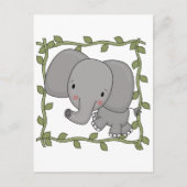 Baby Elephant Tshirts en Gifts Briefkaart (Voorkant)