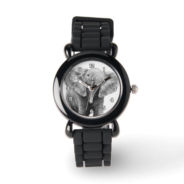 Baby Elephant Watch Horloge (Voorkant)