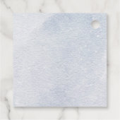 Baby Elephant Waterverf Animals Bedankjes Labels (Achterkant)