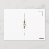 Baby Elephant with cupcakes Postcard Briefkaart (Achterkant)