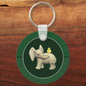Baby Elephant & Yellow Duck Sleutelhanger (Voorkant)