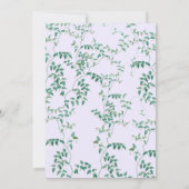 BABY-ELEPHANTINVITATIE KAART (Achterkant)