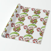 BABY ELF CADEAUPAPIER (Uitgerold)
