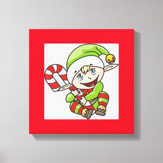 BABY ELF CANVAS AFDRUK (Voorkant)