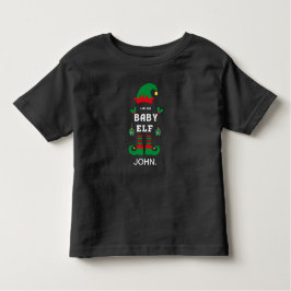Baby Elf familie bijpassende kerstoutfit naam bab Kinder Shirts