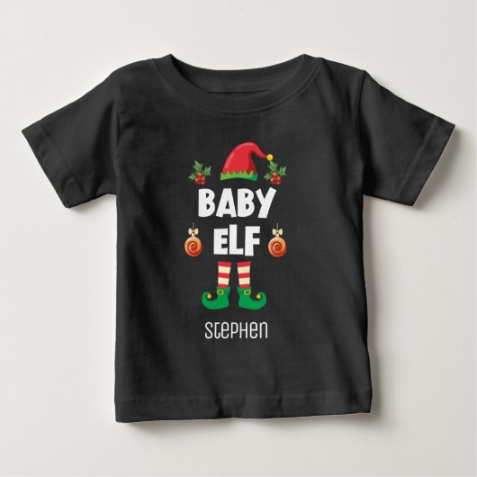 Baby elf familie die geschikt is voor kerstmis (Voorkant)