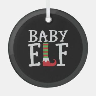 Baby Elf Glas Ornament