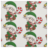 baby elf kerst stof (Swatch)