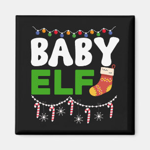 Baby Elf Kerstvakantie Ontwerp-84608 Magneet