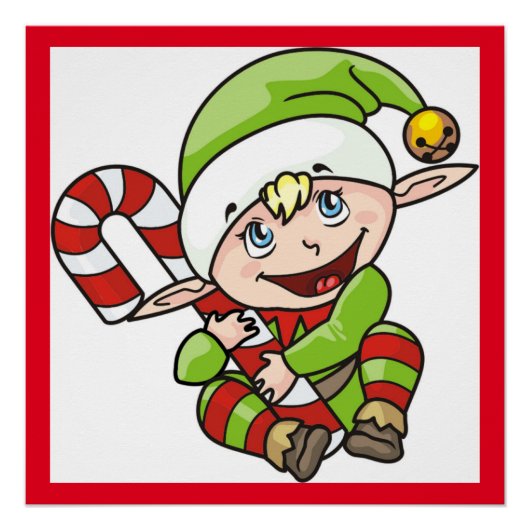 BABY ELF POSTER (Voorkant)