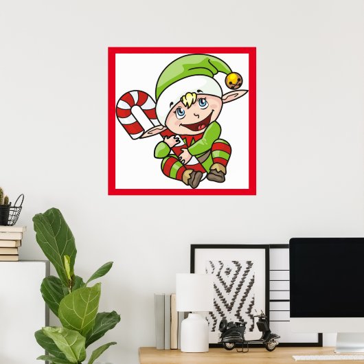 BABY ELF POSTER (Thuiskantoor)