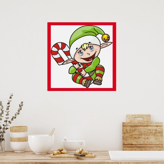 BABY ELF POSTER (Keuken)