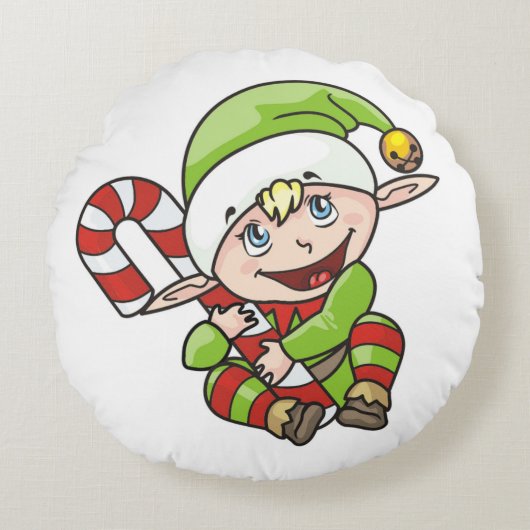 BABY ELF ROND KUSSEN (Voorkant)