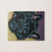 "Baby Em" - Schots puppy Legpuzzel (Horizontaal)