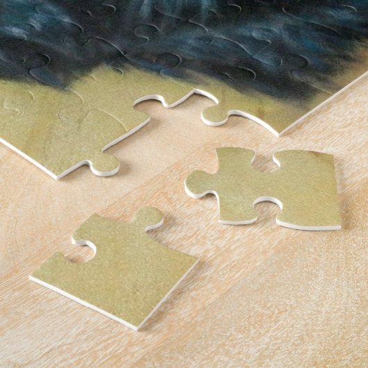 "Baby Em" - Schots puppy Legpuzzel (Zijkant)