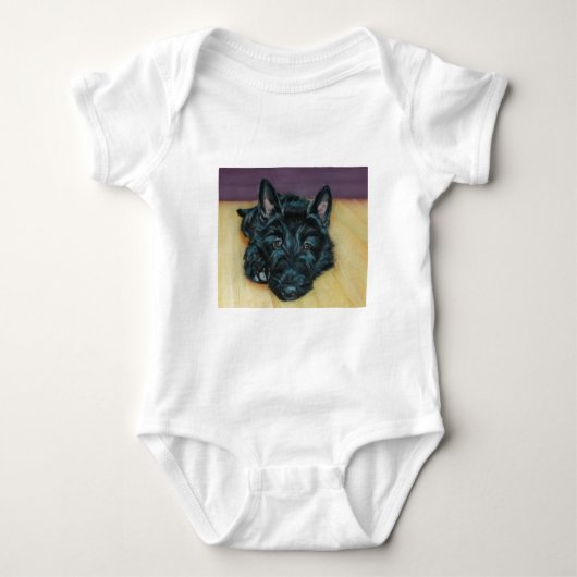 "Baby Em" - Schots puppy Romper (Voorkant)