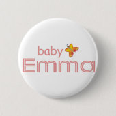 Baby Emma Ronde Button 5,7 Cm (Voorkant)