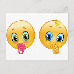 baby emojis briefkaart