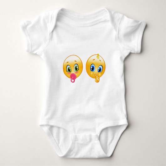 baby emojis romper (Voorkant)
