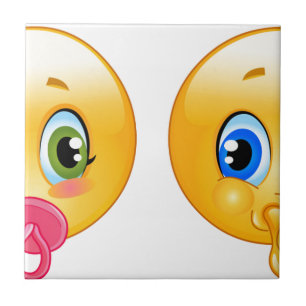 baby emojis tegeltje