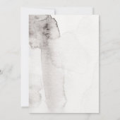 Baby Emperor Penguin Winter Baby shower Kaart (Achterkant)