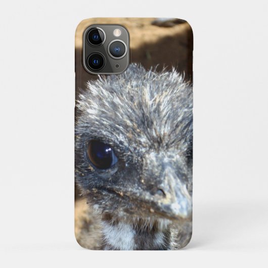 Baby Emu Face Case-Mate iPhone Case (Achterkant)