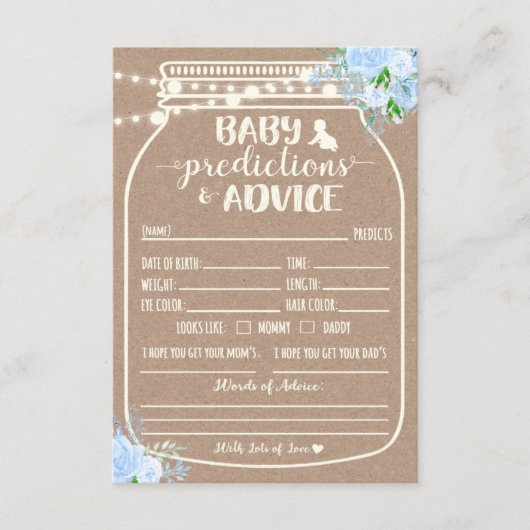 Baby- en adviesbehuizing informatiekaartje (Voorkant)