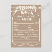 Baby- en adviesbehuizing informatiekaartje (Voorkant)