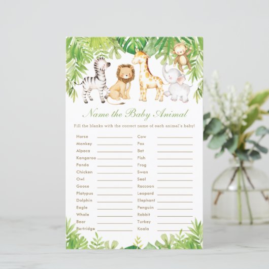 Baby en adviezen voor oerwouden (Staand voorkant)