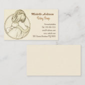 Baby en baby visitekaartje (Voorkant / Achterkant)