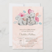 Baby en Beer Baby shower Kaart (Voorkant)