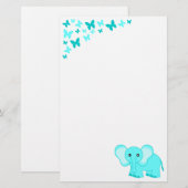 Baby- en boterbakkerij briefpapier (Voorkant / Achterkant)